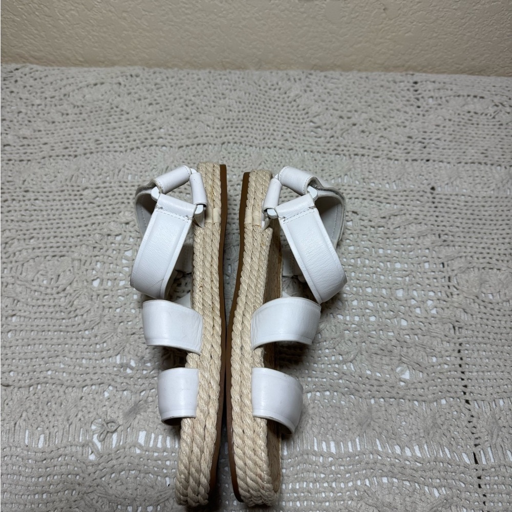 Vince White Strap Sandals Size 6.5 - Picture 2 of 6